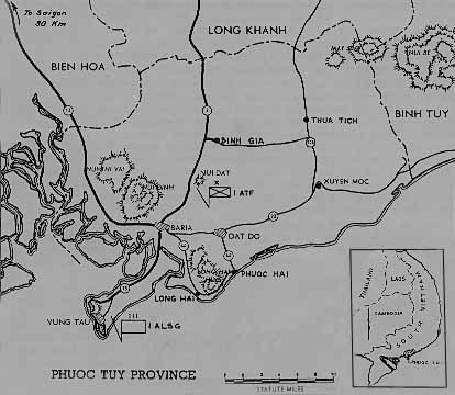 mud map of Phuoc Tuy Province